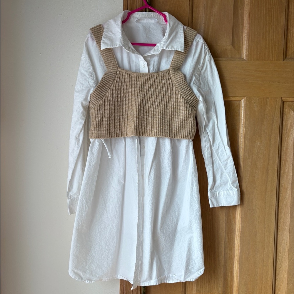🤍Zara 🤍 2 piece girls Dress size 8-9 age